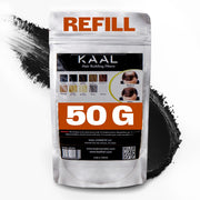 KAAL Hair Fiber Refill Pack | (0.88 oz, Medium Brown) Hair Powder Concealer for Thinning Areas and Hair Loss, Texturizing Powder for Men and Women