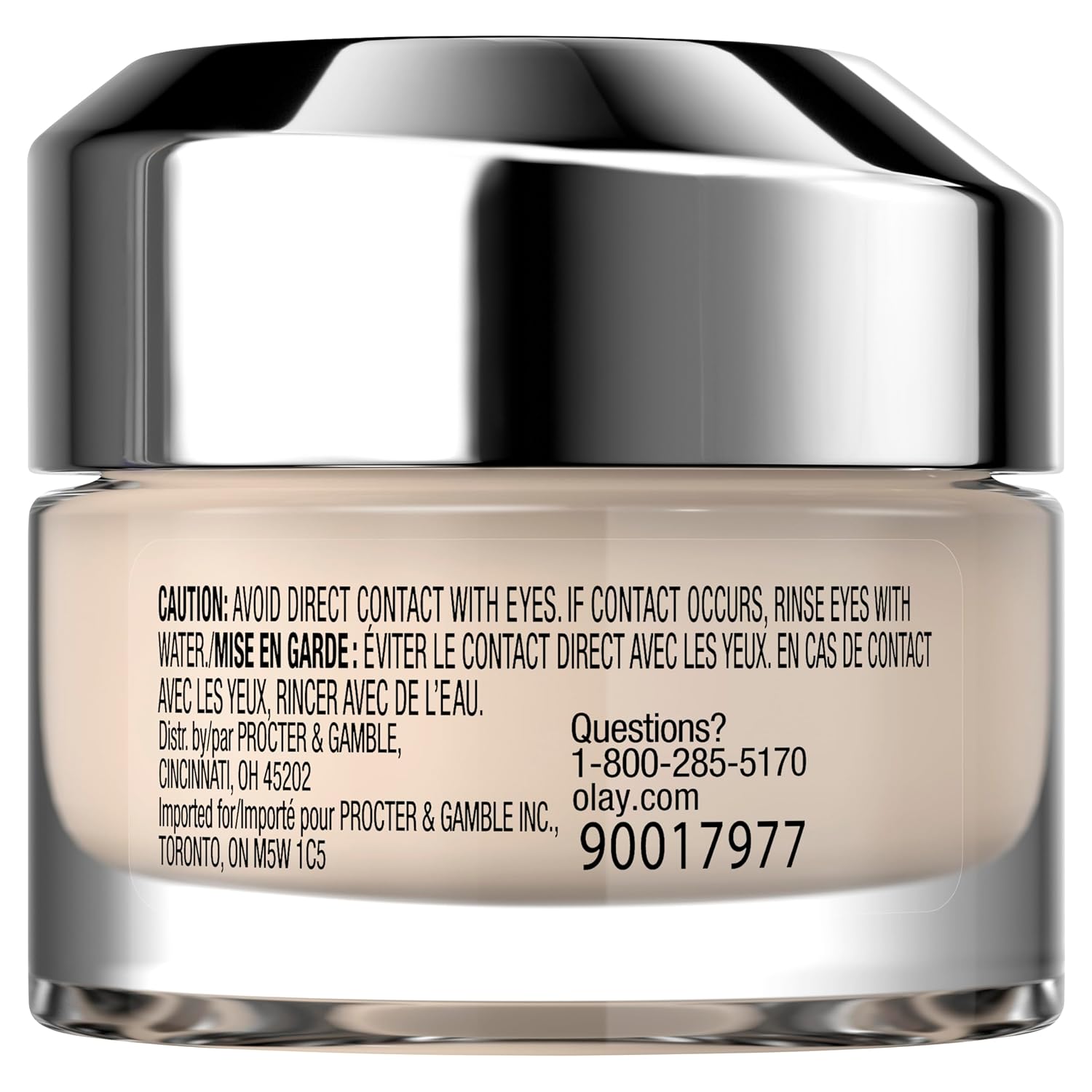 Olay Eye Cream, Total Effects Anti-Aging Treatment, 7-in-1 Hydrating, Evens Tone, Brightens, Smooths Line Lines, Minimizes Look of Pores, Firms, Reduces Dark Spots - Fast Absorbing, 0.5 Oz
