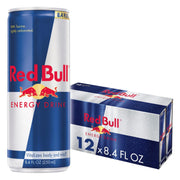 Red Bull Energy Drink with 80mg Caffeine plus Taurine & B Vitamins, 8.4 Fl Oz, 6 Packs of 4 Cans (Pack of 24)
