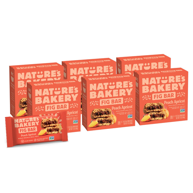Nature’s Bakery Whole Wheat Fig Bars, Raspberry, Real Fruit, Vegan, Non-GMO, Snack bar, 1 box with 12 twin packs (12 twin packs)