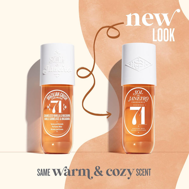 SOL DE JANEIRO Cheirosa Hair & Body Fragrance Mist Full Size and Travel Size Set - Home and Away Bundle - 8.1 & 3 fl oz Duo - Amazon Exclusive