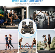 ZELUS Weighted Vest, 6lb/8lb/12lb/16lb/20lb/25lb/30lb Weight Vest with Reflective Stripe for Workout, Strength Training, Running, Fitness, Muscle Building, Weight Loss, Weightlifting