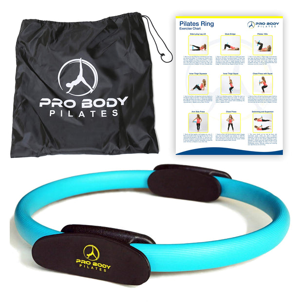 ProBody Pilates Fitness Circle – 14 Inch Pilates Ring for Focusing on Toning Inner Thighs, Arms, and Core