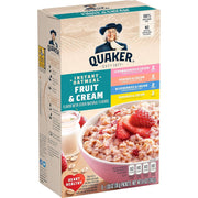 Quaker, Instant Oatmeal, Cinnamon and Spice, 1.51 Ounce (Pack of 10)