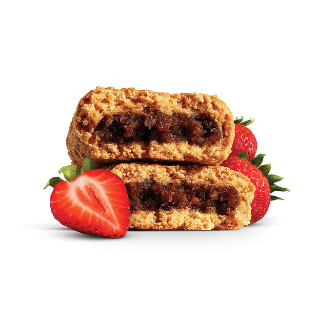 Nature’s Bakery Whole Wheat Fig Bars, Strawberry, Real Fruit, Vegan, Non-GMO, Snack bar, 7 boxes with 12 twin packs (84 twin packs)