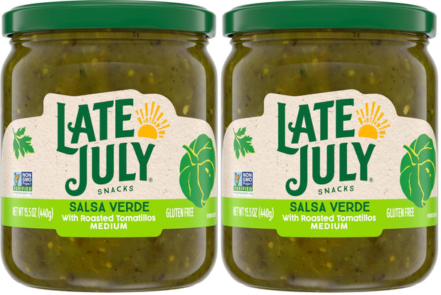 Late July Snacks Mild Salsa, 15.5 oz Jar