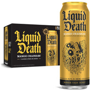Liquid Death, Severed Lime, Lime-Flavored Sparkling Water, 12-Pack (12oz Cans), Low Calorie & No Artificial Sweeteners