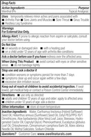 Owell Naturals Deep Penetrating Pain Relief Cream– Maximum Strength Formula for Joints & Muscles – Fast-Acting Comfort for Back, Knees, Hands, Legs & More, 14 oz