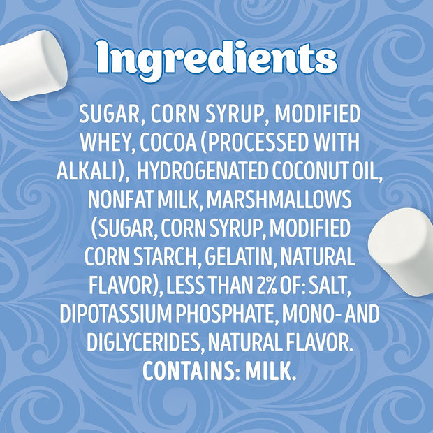 Swiss Miss Hot Cocoa Drink Mix, Milk Chocolate with Marshmallows, 37.18 oz Easy-Grip Canister