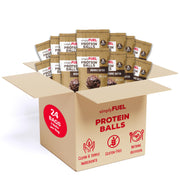 simplyFUEL Whole Food Protein Balls with Probiotics - Chocolate Coconut Peanut Butter Snacks - 8g Protein Snack - Gluten Free Energy Balls