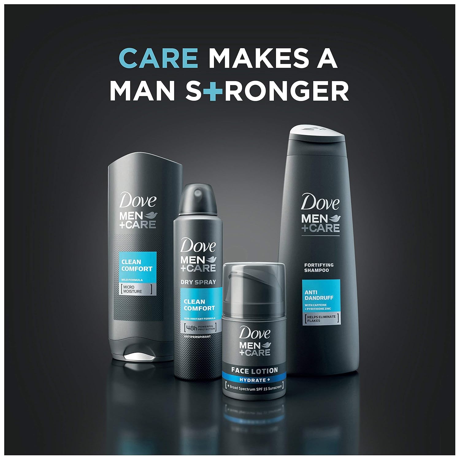 Dove Men+Care Body and Face Bar, Clean Comfort, 4 oz