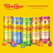 Topo Chico Sabores Tropical Mango 12oz 8pk