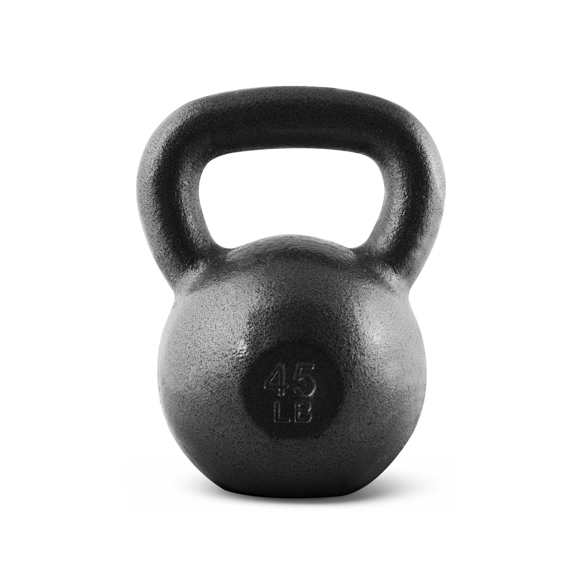 CAP Barbell Black Cast Iron Kettlebell Single or Set | 10-80 Lbs