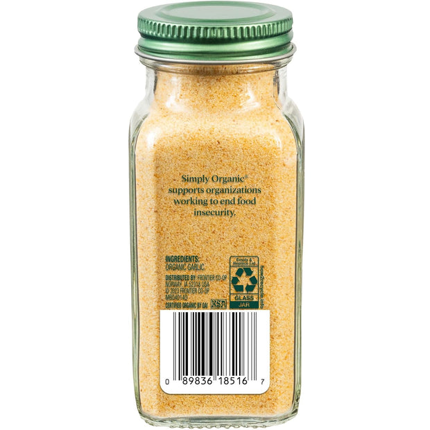 Simply Organic Garlic Salt, 4.7 Ounce Bottle, Perfect Blend of Salt, Garlic and Parsley for any Savory Dish