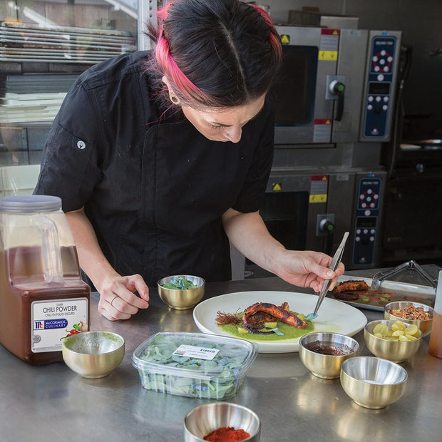 McCormick Culinary Dark Chili Powder, 20 oz - One 20 Ounce Container or Dark Chili Powder, Enhances Nachos, Tacos, Enchiladas and Dark Chocolate