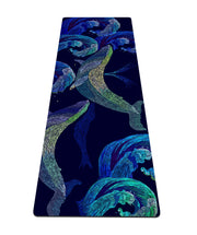 nuveti Yoga Mat Print Extra Thick TPE Non Slip Fitness Exercise Mat with Carrying Bag,72"x24" Extra Thick 6MM Exercise & Workout Mat for Yoga, Pilates Fitness and Floor Exercises