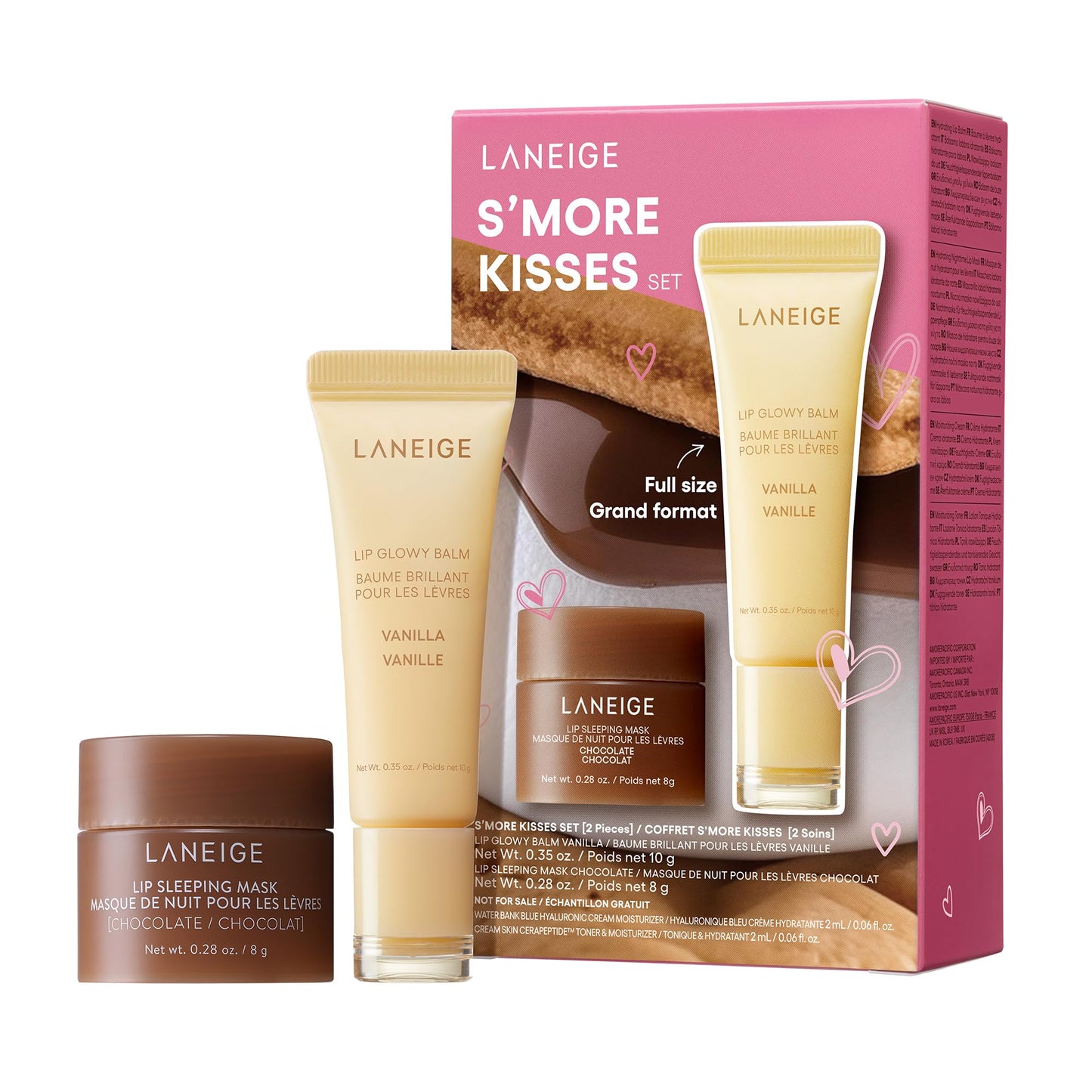 LANEIGE Lip Glowy Balm: Sheer Tinted Lip Moisturizer with Shea Butter, for Hydrating Shine & Soft Lips