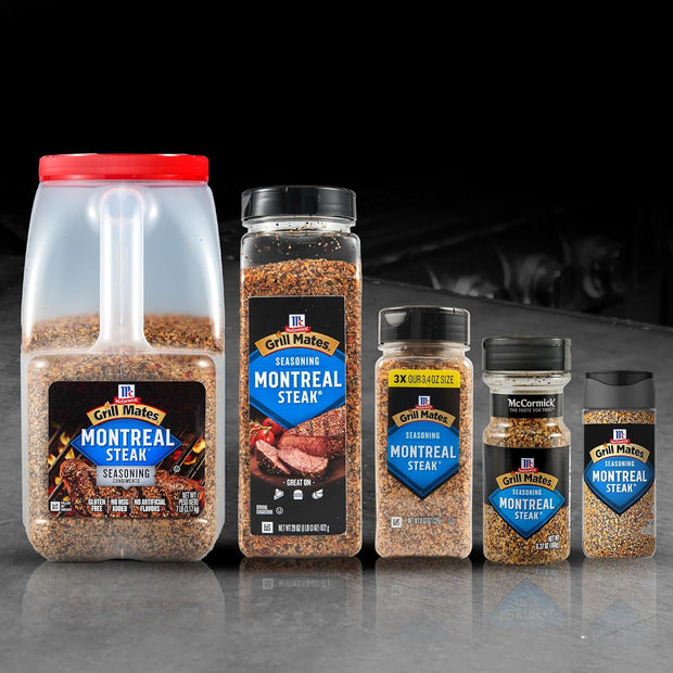 McCormick Grill Mates Montreal Steak Seasoning, 11.62 oz