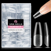 UNA GELLA Solid Nail Glue Gel Soft Gel Nail Tips Glue 15ml Lamp Curing Needed Solid Soak Off Glue Super Strong Nail Glue For Fake Acrylic Nails Extension Press On Nails