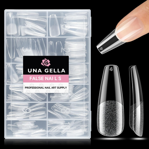 UNA GELLA Solid Nail Glue Gel Soft Gel Nail Tips Glue 15ml Lamp Curing Needed Solid Soak Off Glue Super Strong Nail Glue For Fake Acrylic Nails Extension Press On Nails