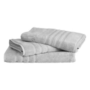 Mosobam Luxury Turkish Set of 2 Bath Towels 30X58 Light Taupe Oversize 700 GSM Bamboo Viscose & Aegean Turkish Combed Cotton