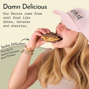 Send Bars Plant-Based Vegan Healthy Protein Bars, With Greens (Peanut Cacao Crunch, 8 Bars) – Only Real Ingredients, Zero Added Sugar, Gluten-Free, Dairy-Free