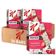 Kellogg's Special K Protein Meal Bars, 12g Protein, Meal Replacement, Strawberry (3 Boxes)