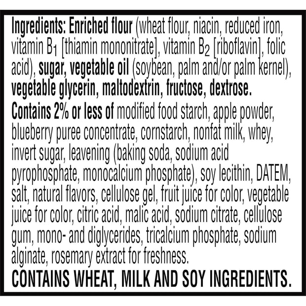 Special K Bar Pastry Crisps, Breakfast Bars, 100 Calorie Snacks, Blueberry (8 Boxes, 96 Count)