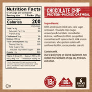 Kodiak Cakes Instant Oatmeal Packets - High Protein - 100% Whole Grains Breakfast Food - Chocolate Chip (36 Packets)