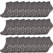 Pilates Grip Socks for Women Men Cute Non Slip Grippy Socks Woman for Yoga Barre Trampoline Hospital