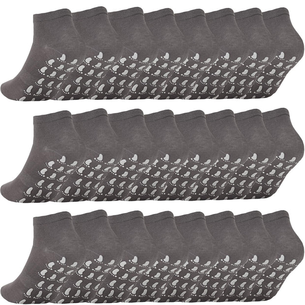 Pilates Grip Socks for Women Men Cute Non Slip Grippy Socks Woman for Yoga Barre Trampoline Hospital