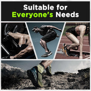 OK TAPE Kinesiology Tape for Ankle - 10 Precut Strips | Professional-Grade Water-Resistant & Breathable Ankle Tape for Sports Injury Recovery, Support, 10pcs, Pink