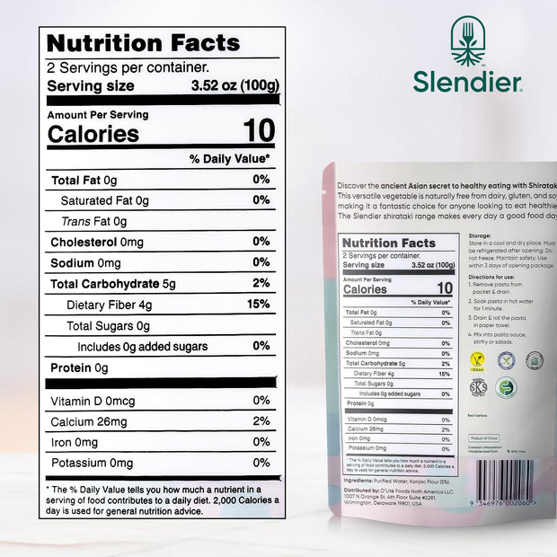 Natural Shirataki Fettuccine Style 6 Packs