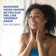 Vicks VapoRub, Original, Cough Suppressant, Topical Chest Rub & Analgesic Ointment, Medicated Vicks Vapors, Relief from Cough Due to Cold, Aches & Pains, 1.76oz each (pack of 3)