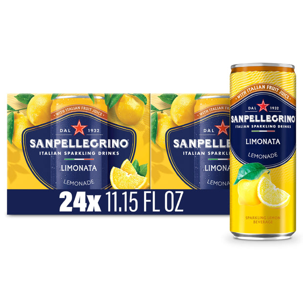 Sanpellegrino Italian Sparkling Drink Melograno And Arancia, Sparkling Orange And Pomegranate Beverage, 24 Pack Of Cans