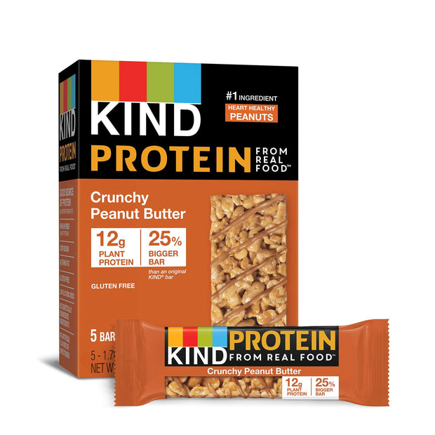 KIND Protein Bars, Double Dark Chocolate Nut, Gluten Free, 12g Protein,1.76oz, 12 count