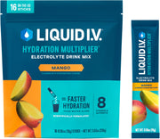 Liquid I.V.® Hydration Multiplier - Lemon Lime | Electrolyte Powder Drink Mix | 1 Pack (16 Servings)