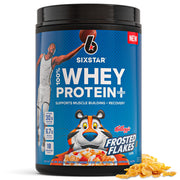 Six Star Whey Protein Powder Plus - Muscle Building & Recovery Formula with Whey Isolate Powder, BCAAs, 30g Protein, Immune Support - Post-Workout Supplement - Kellogg’s Froot Loops Flavor, 1.8 lbs