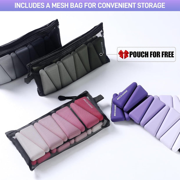 Wrist Weights for Women At Home Ankle Weights Set of 2 (1 lb /2 Lbs Each) Adjustable Weighted Wristbands Arm Leg Weights for Women Men Suitable for Walking Swimming Running Pilates Yoga Gym