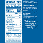 PB2 Natural Creamy Peanut Butter | All Natural Peanut Butter Spread | Healthy, Naturally Sweetened with Zero Added Sugar, Certified Gluten Free, Vegan (1-Pound Jar)