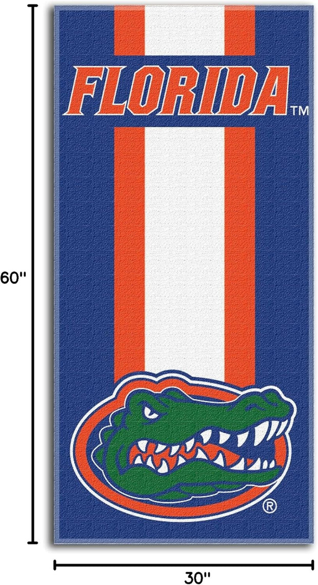 Northwest NCAA Florida Gators Unisex-Adult Beach Towel, 30" x 60", Zone Read