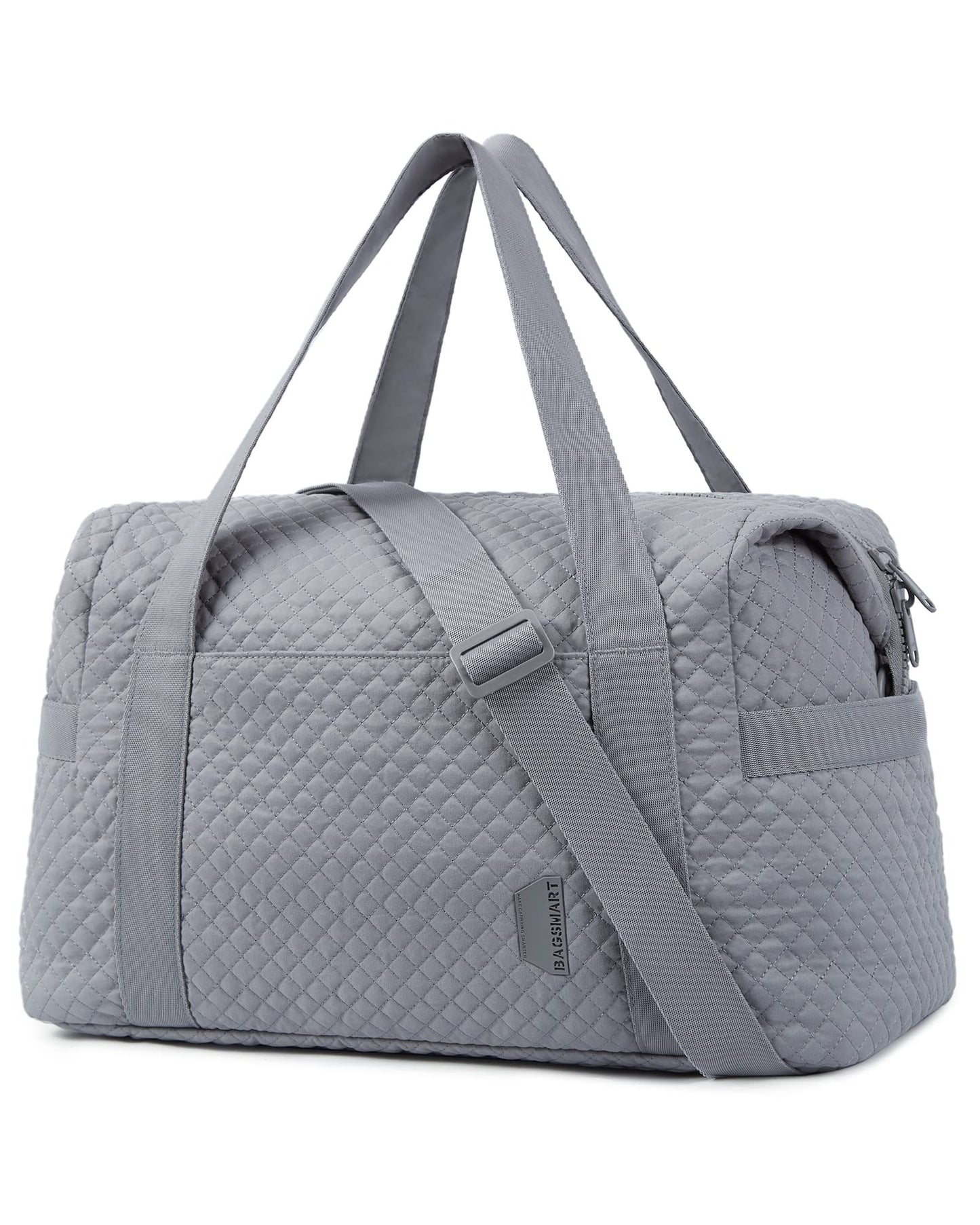 BAGSMART Large Gym Bag with Yoga Mat Buckle, Weekender Overnight Bag for Women, Travel Duffle Bag for Travel Essentials, Carry On Tote Bag Hospital Bag for Labor and Delivery
