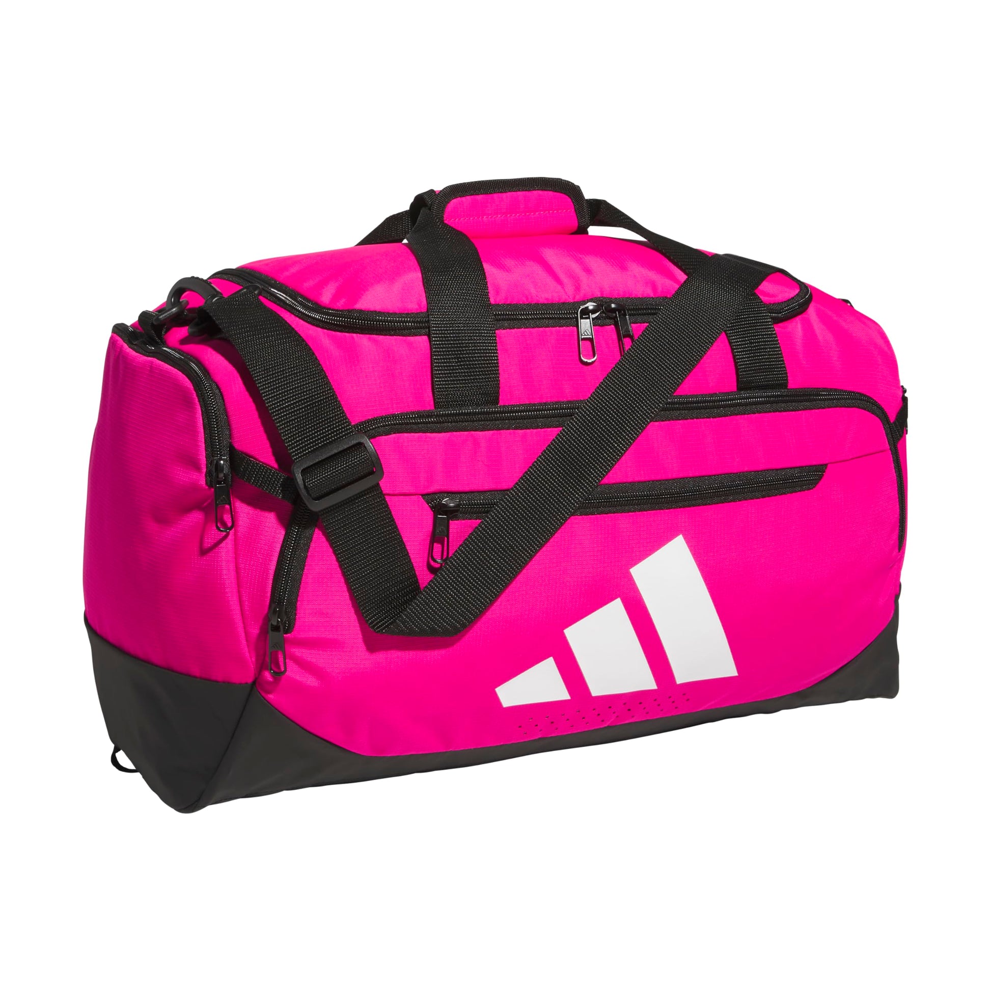 adidas Defender 5.0 Duffel, Durable Travel Gym Sports Bag for Men and Women