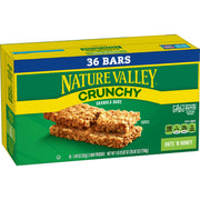 Nature Valley Crunchy Oats 'n Honey Granola Bars, 60 Bars, 44.7 OZ (30 Pouches)