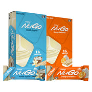 NuGo Protein Bar, Vanilla Yogurt, 11g Protein, 170 Calories, Gluten Free, 1.76 Ounce each, 15 Count (Pack of 1)