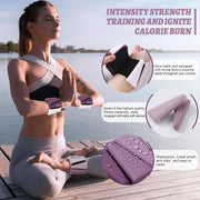 Wrist Weights for Women At Home Ankle Weights Set of 2 (1 lb /2 Lbs Each) Adjustable Weighted Wristbands Arm Leg Weights for Women Men Suitable for Walking Swimming Running Pilates Yoga Gym