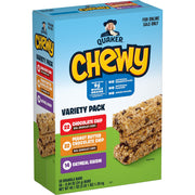 Quaker Chewy Granola Bars, Chocolate Chip, 58 Count - Packaging May Vary