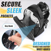 Magnetic Gym Bag for Men & Women – Premium Sport Tote with Ultra-Strong Magnet & Sleek Design | Small Magnet Water Bottle Holder for Fitness & Daily Use | Ideal Magnetic Bag Gym Accessory Organizer