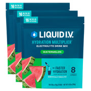 Liquid I.V.® Hydration Multiplier - Passion Fruit | Electrolyte Powder Drink Mix | 3 Pack (48 Servings)