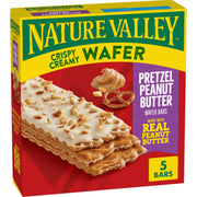Nature Valley Crispy Creamy Wafer Bars, Peanut Butter Chocolate, 4g Protein, 10 Bars, 13 oz